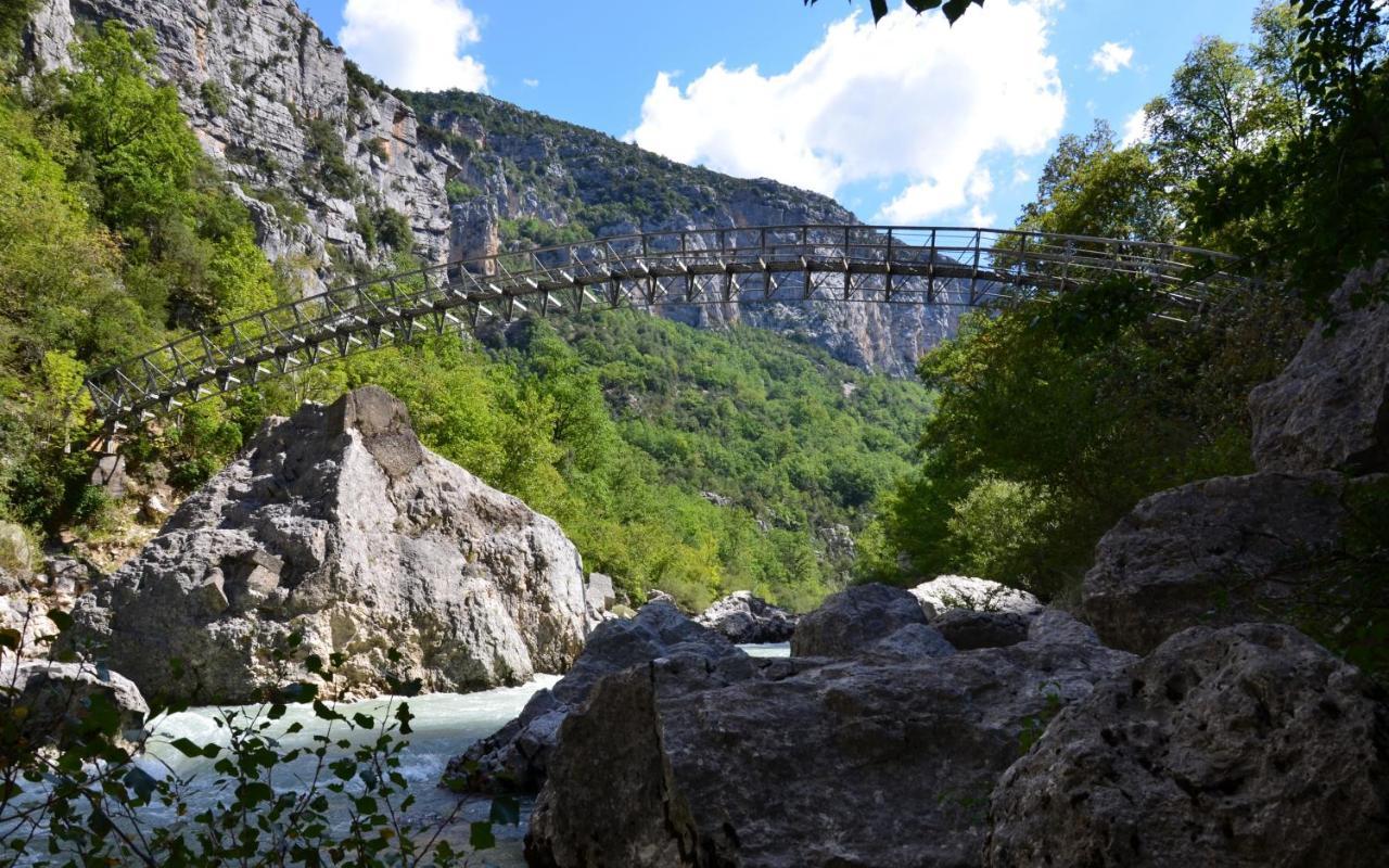 Hotel Le Panoramic - Votre Hotel Au Coeur Des Gorges Du Verdon La Palud-sur-Verdon Buitenkant foto